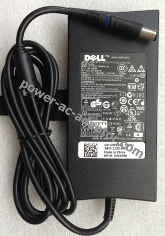 90W Slim AC Power Adapter Cord for Dell Vostro 3300 Laptop